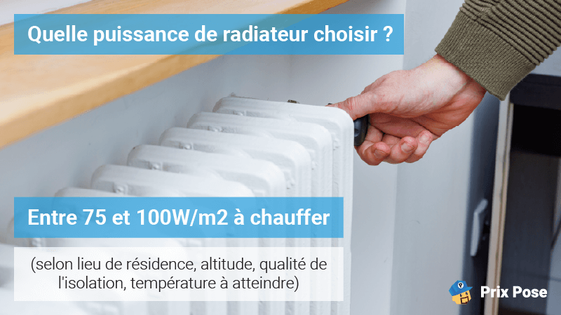 Quelle puissance de radiateur choisir ?