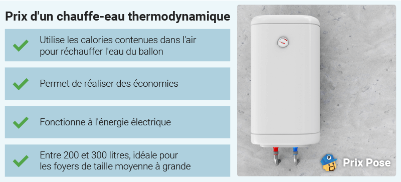 Chauffe-eau thermodynamique