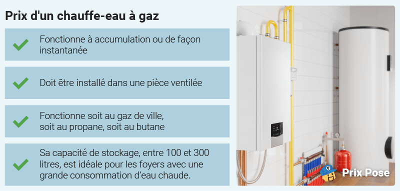 Chauffe-eau à gaz