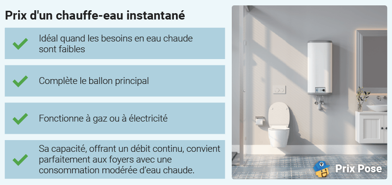 Qu’est-ce qu’un chauffe-eau instantané ?