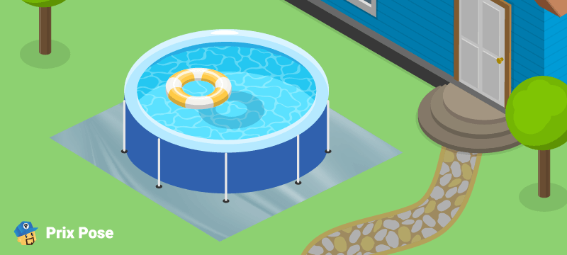 Que mettre sous une piscine hors sol ?