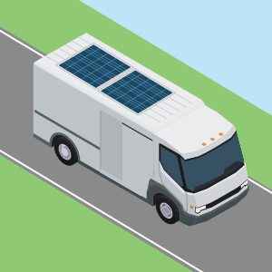 Quelle taille de panneaux solaires pour un fourgon type Fiat Ducato ?